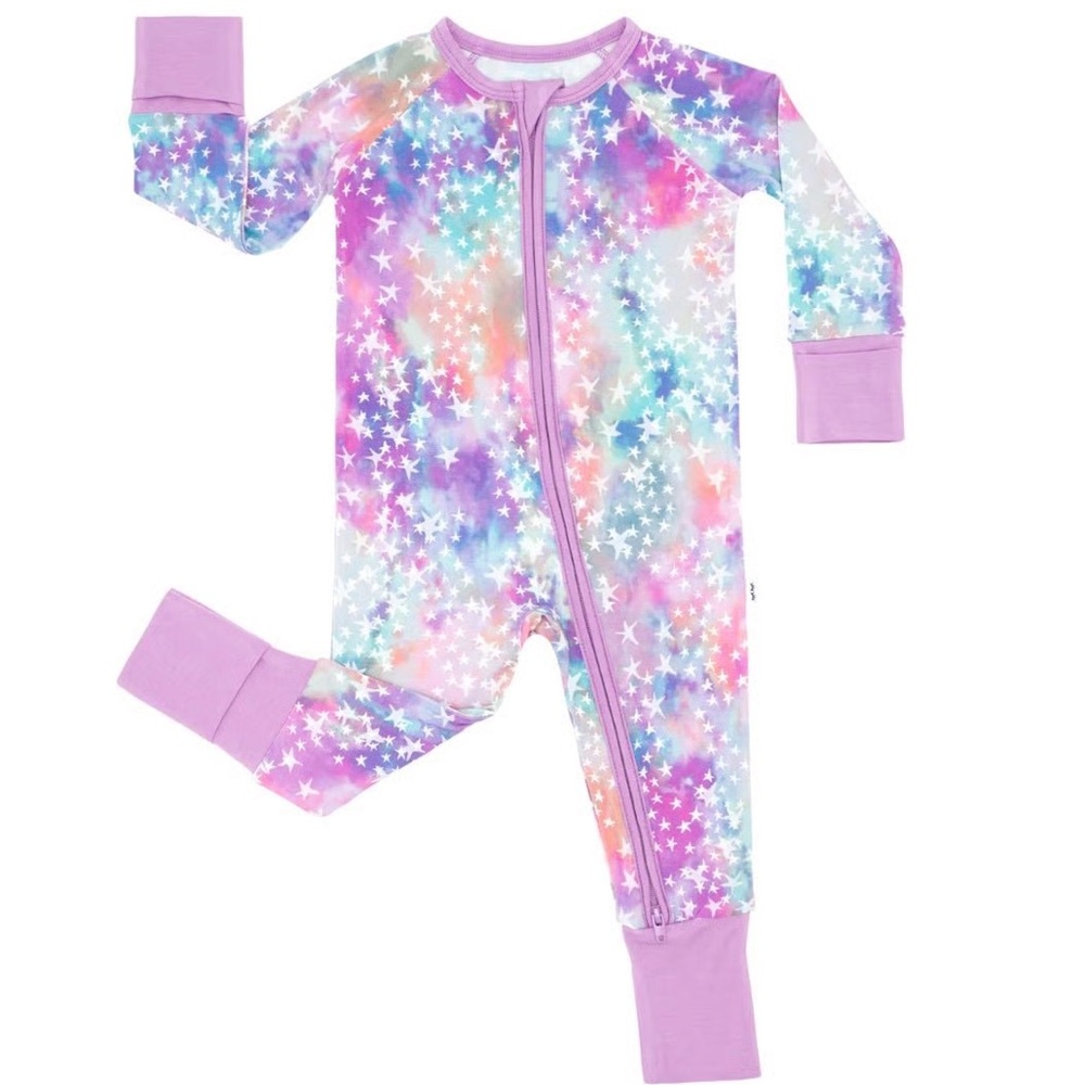 Little sleepies stardust zippy onesie